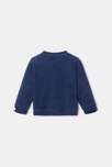 Sweat en coton bleu mixte Absorba 3
