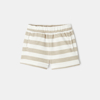 Short en molleton de coton bio beige mixte Absorba