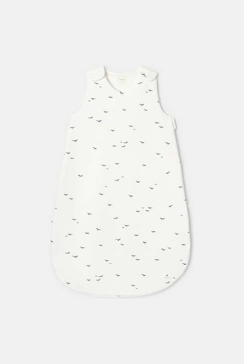 Gigoteuse en coton bio blanche mixte Absorba 1