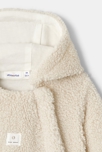 Combipilote en sherpa beige naissance Absorba 3