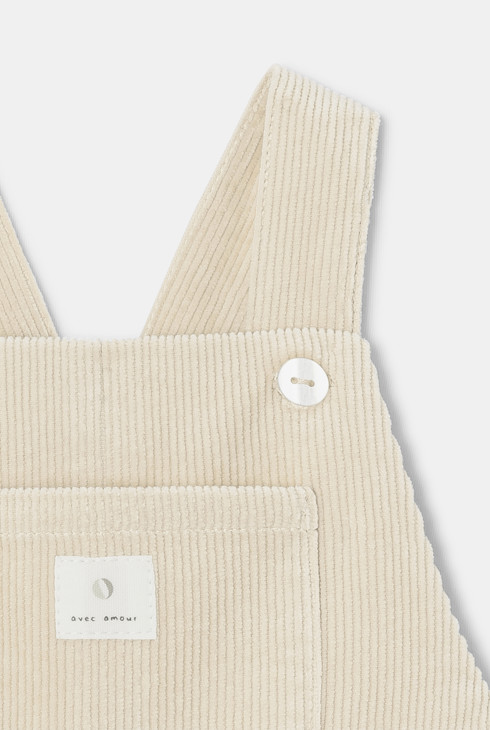 Peto de pana beis unisex Absorba 2