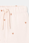Pantalón de algodón con muletón rosa bebé niña Absorba 2
