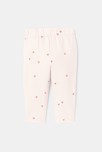 Pantalón de algodón con muletón rosa bebé niña Absorba 3