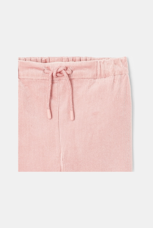 Pantalon en velours côtelé rose mixte Absorba 2