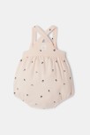 Barboteuse molleton rose bébé fille 2