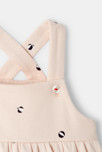 Barboteuse molleton rose bébé fille 4