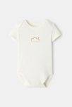 Ensemble 3 pièces coton blanc bébé mixte 4