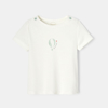 T-shirt jersey vert bébé mixte