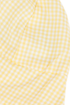 Bob en voile de coton vichy jaune naissance Absorba 2