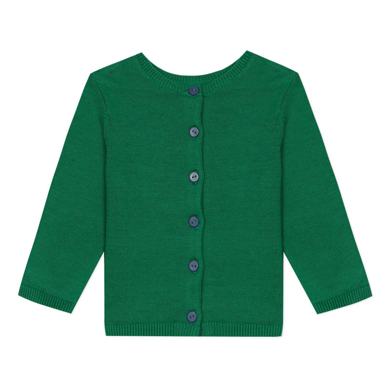 Cardigan bébé en coton bio avec motifs Absorba - 18M