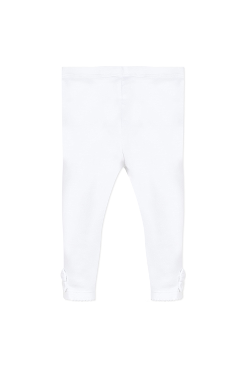 Legging bébé en jersey blanc bébé fille Absorba 2