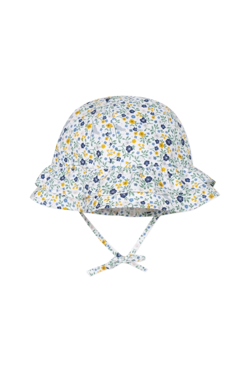 Chapeau bébé fille imprimé fleuri Absorba 1