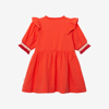 Robe bébé fille à volants orange Catimini