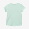 T-shirt bébé fille visuel fleurs vert Catimini