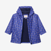 Parka fille poissons bleu Catimini