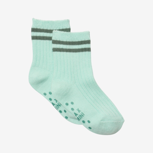 Chaussettes garçon rayures vertes Catimini 1