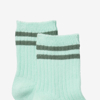 Chaussettes garçon rayures vertes Catimini