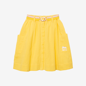 Jupe fille midi jaune Catimini 1