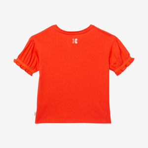 T shirt orange discount fille