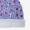 Bonnet bébé fille micro fleurs bleu Catimini