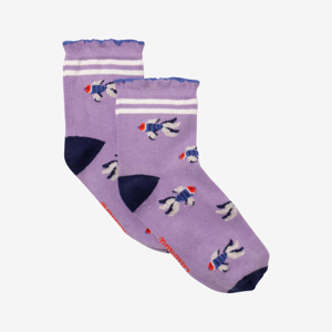 Chaussettes bébé fille poissons violettes Catimini 1