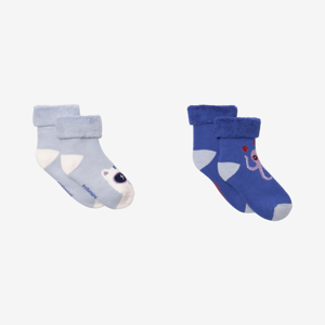 Chaussettes bébé bleues Catimini 1