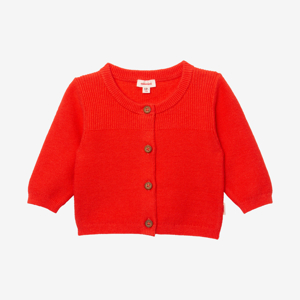 Cardigan bébé tricot orange Catimini 1