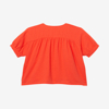 Blouse fille armurée orange brodée Catimini