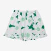 Short fille maxi fleurs vert Catimini