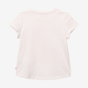 T-shirt bébé fille visuel pivoine beige Catimini