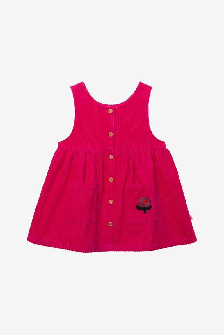 Robe bébé fille velours rose Catimini 1