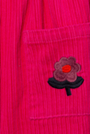 Robe bébé fille velours rose Catimini 3