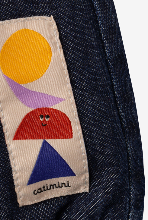 Short bébé jean brut bleu Catimini