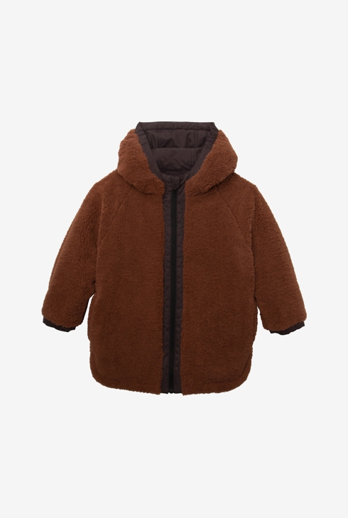 Parka fille fourrée noire Catimini
