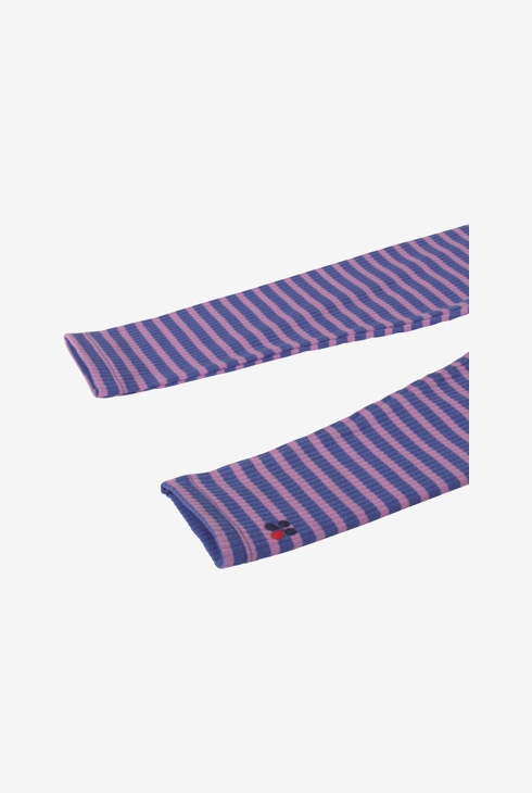 Leggings bébé fille violet rayé Catimini