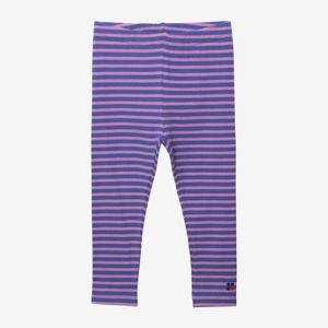 Leggings bébé fille violet rayé Catimini 1