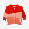 Gilet bébé fille colorblock rouge Catimini