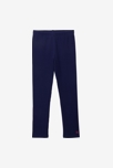 Legging fille indigo côtelé logo bleu Catimini 1