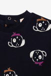 Sweat bébé garçon chiens bleu Catimini 3