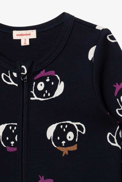 Pyjama bébé garçon chiens bleu Catimini