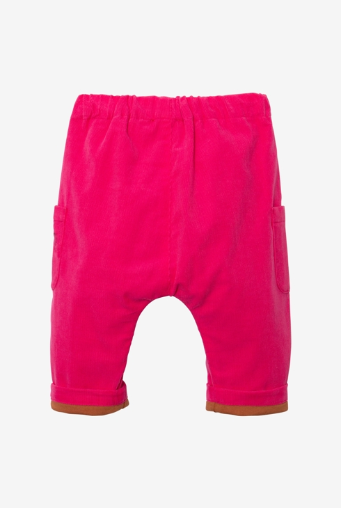 Pantalon bébé fille velours rose Catimini 2