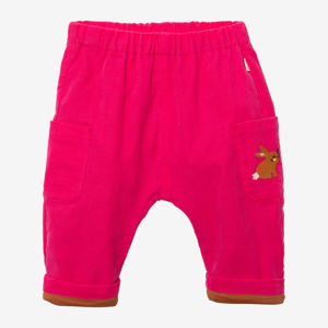 Pantalon bébé fille velours rose Catimini 1