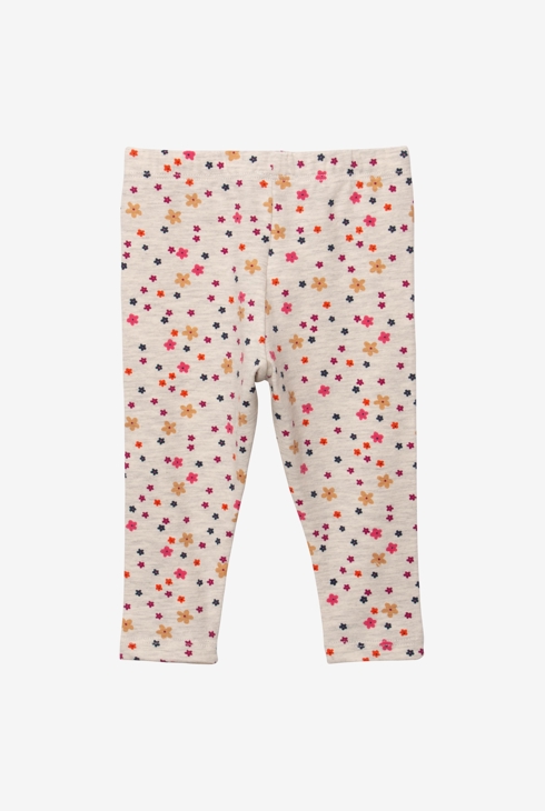 Legging bébé fille micro fleurs gris Catimini 2