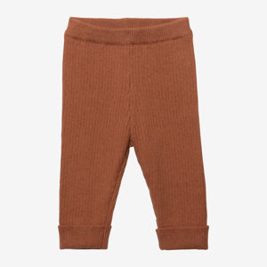 Pantalon en maille bébé caramel marron Catimini 1