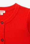 Cardigan bébé tricot rouge Catimini 3