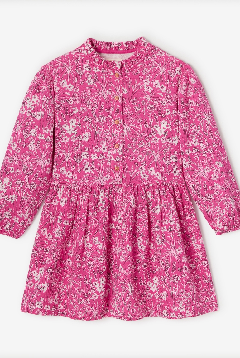 Robe rose tubique à imprimés pour fille Catimini 1