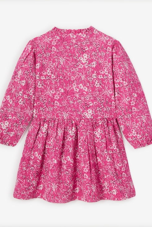 Robe rose tubique à imprimés pour fille Catimini