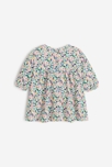 Robe bébé fille semis fleuris blanche Catimini 3