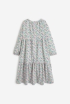 Robe violettete fleurie fille en coton Catimini 3
