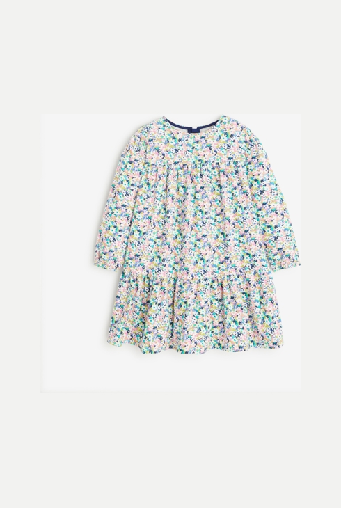 Robe fleurie bébé fille violettete Catimini 1
